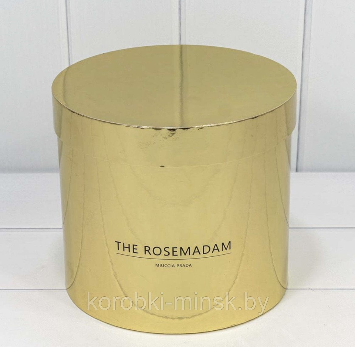 Коробка "The Rosemadam" 23*20 см. Золотой