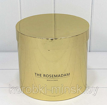 Коробка "The Rosemadam" 21*18 см. Золотой