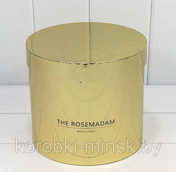 Коробка "The Rosemadam" 19*16 см. Золотой