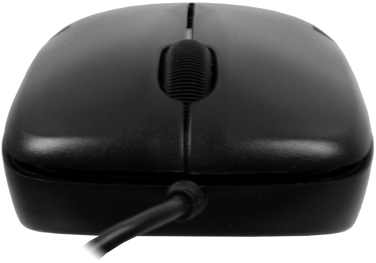 Мышь A4Tech OP-560NUS черный оптическая (1200dpi) silent USB (3but) - фото 1 - id-p224437771