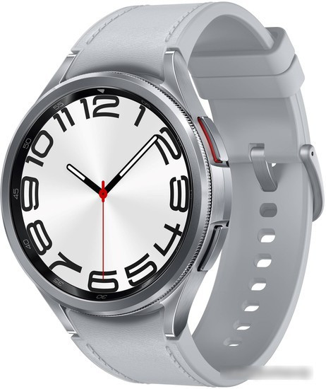 Умные часы Samsung Galaxy Watch6 Classic 47 мм (серебристый) - фото 4 - id-p224438104
