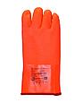 Перчатки утепленные Safeprotect ВИНТЕРЛЕ Оранж (ПВХ, утепл. х/б ткань с начесом), фото 3