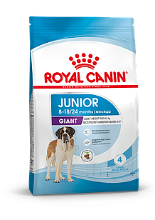 Сухой корм Royal Canin Giant Junior для щенков крупных пород собак от 8 месяцев 3,5кг.