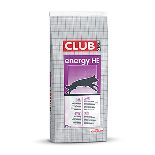 Royal Canin Club Energy HE, сухой корм для взрослых активных собак, 20кг., (Россия)