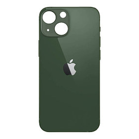 Задняя крышка для Apple iPhone 13 mini (широкое отверстие под камеру), зеленая