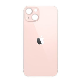 Задняя крышка для Apple iPhone 13 mini (широкое отверстие под камеру), розовая