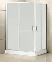 Душевой уголок BelBagno UNO-195-AH-2-120/80-P-Cr (текстурное стекло)