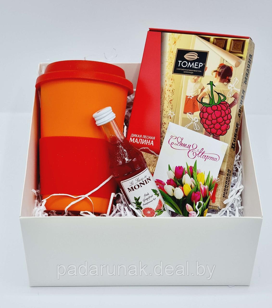 Мечтай подарочный набор: кружка, шоколад и сироп - фото 1 - id-p224441611