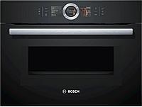 Духовой шкаф электрический Bosch Serie 8 CMG676BB1 черный