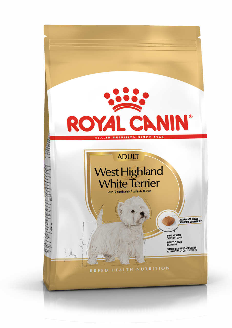 Royal Canin West Highland White Terrier сухой корм для взрослых и стареющих собак, 3кг, (Франция) - фото 1 - id-p224441691