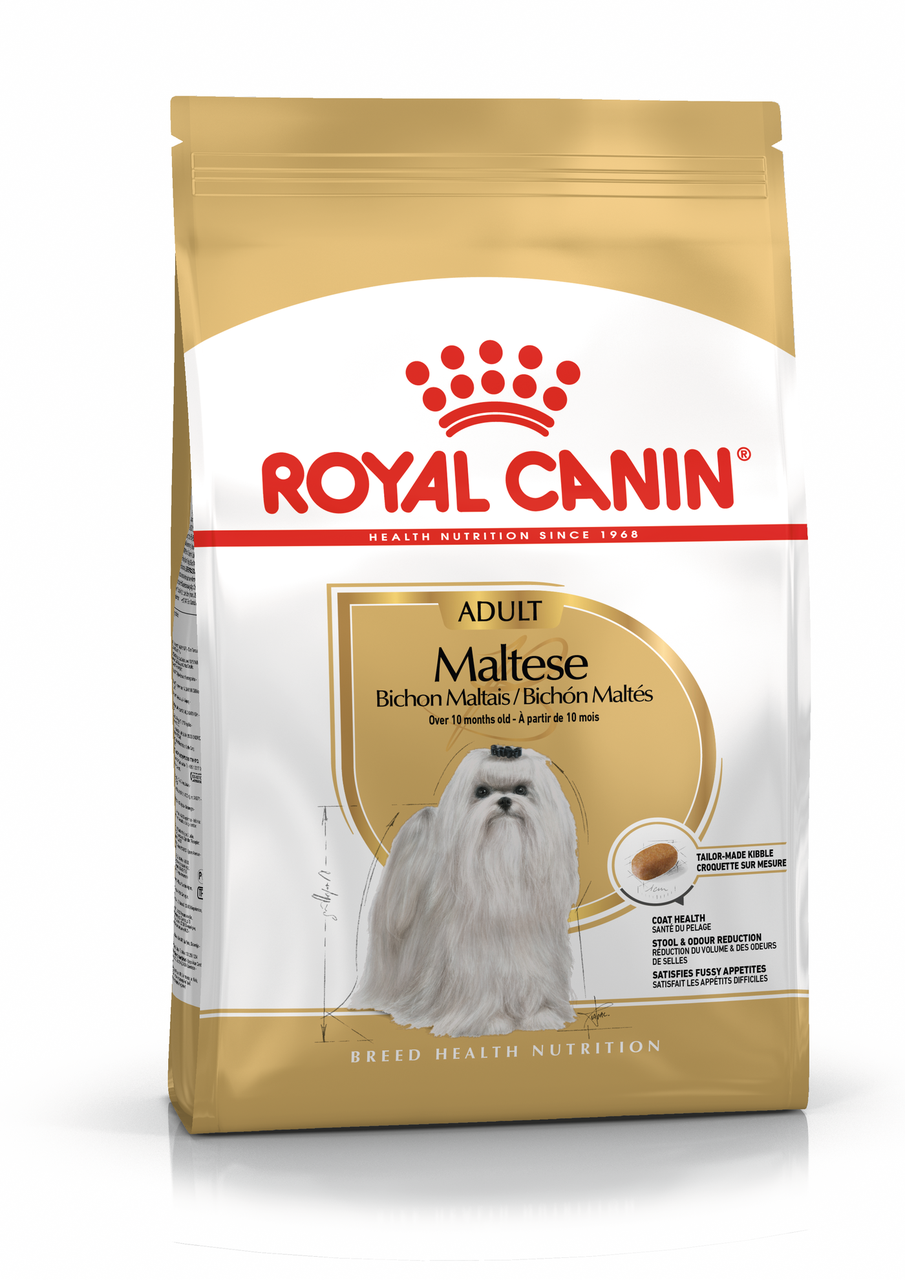 Royal Canin Maltese Adult сухой корм для взрослых и стареющих собак породы Мальтийская болонка, 1,5кг, Франция - фото 1 - id-p224441725