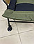 Кресло карповое с подлокотниками Mifine 55065 с подлокотниками регулируемые спина и ножки до 120 кг, фото 3