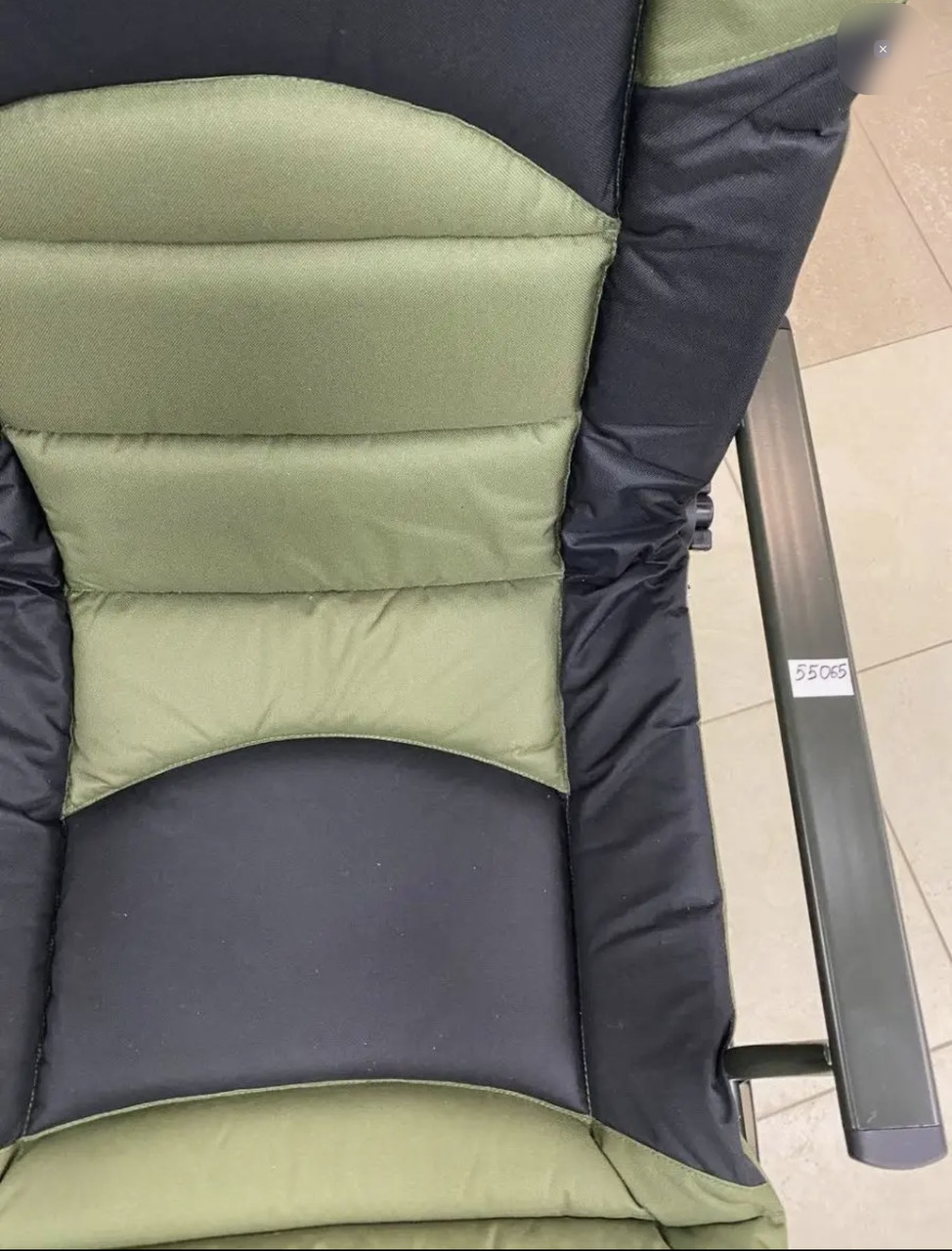 Кресло карповое с подлокотниками Mifine 55065 с подлокотниками регулируемые спина и ножки до 120 кг - фото 4 - id-p62239921