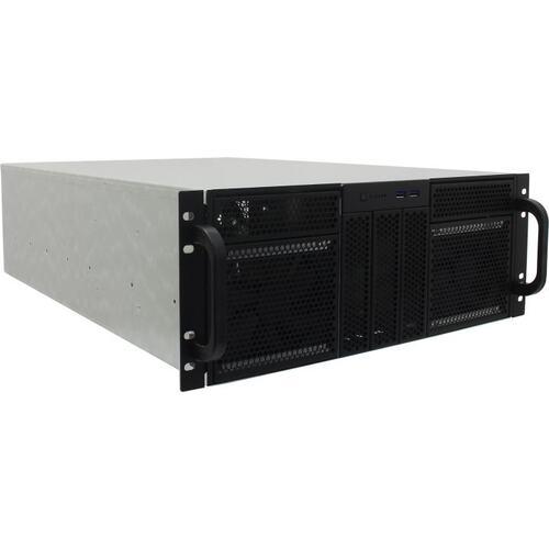 Procase RE411-D5H10-FE-65 Корпус 4U server case,5x5.25+10HDD,черный,без блока питания,глубина 650мм,MB EATX - фото 1 - id-p222525469