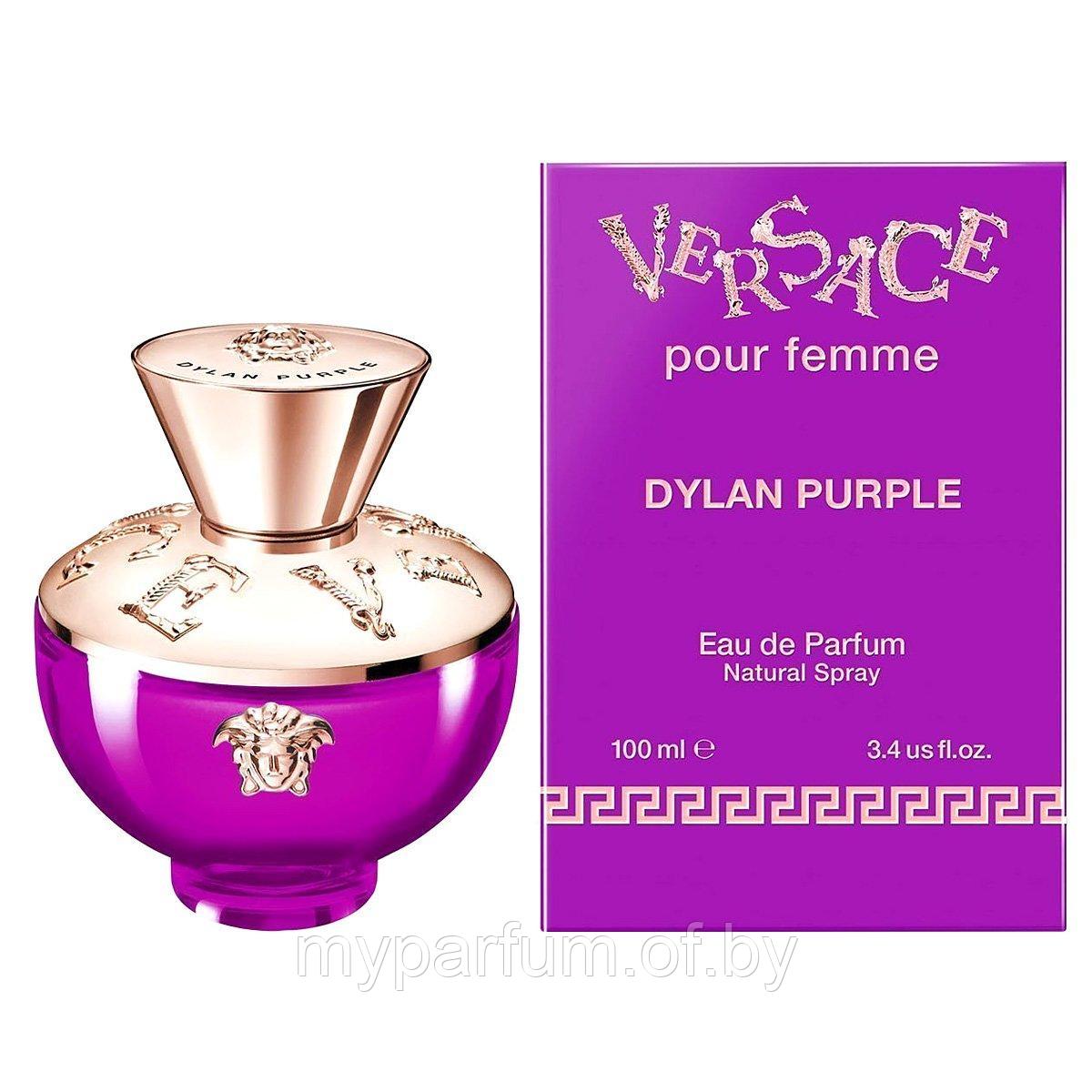 Женская туалетная вода Versace Dylan Purple Pour Femme edp 100ml (PREMIUM) - фото 1 - id-p224443718