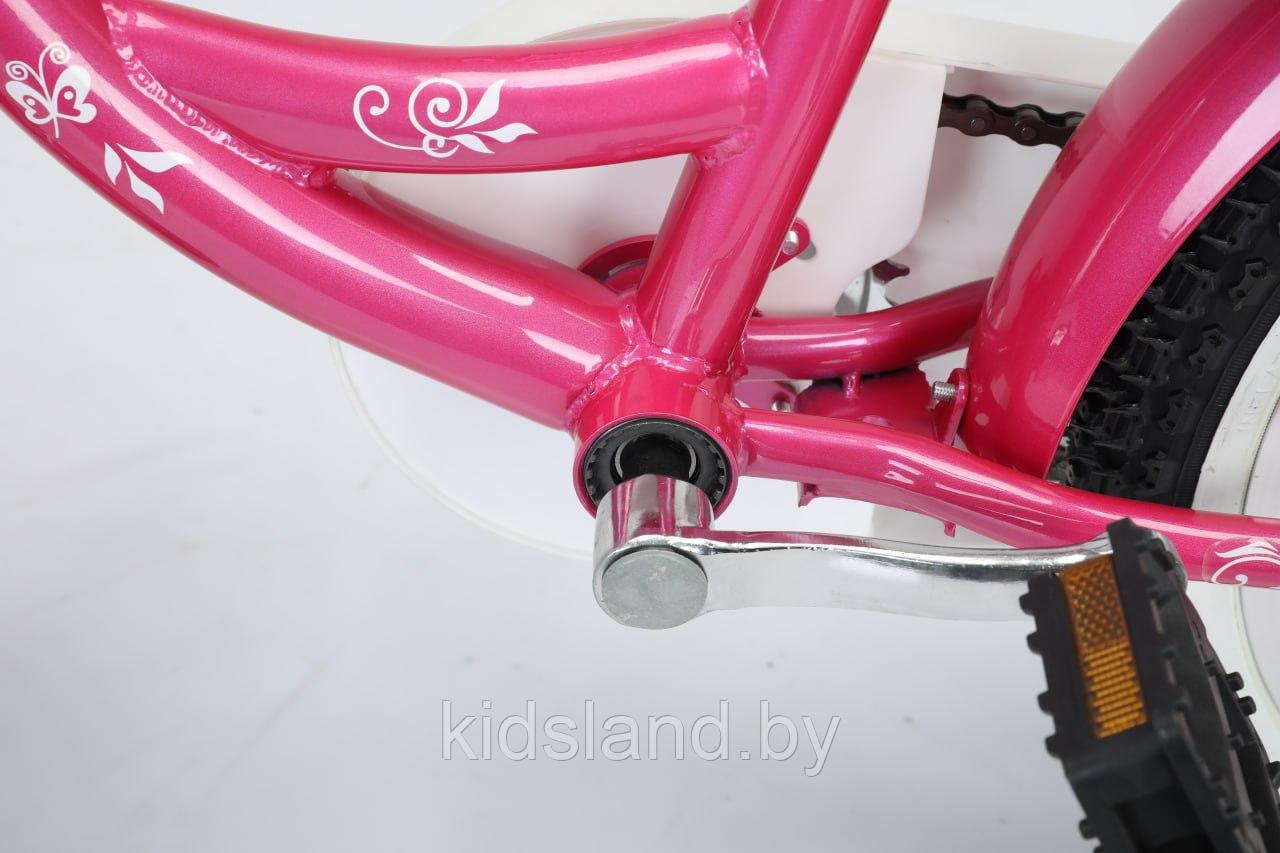 Детский велосипед DELTA Butterfly 16" + шлем (розовый) - фото 5 - id-p74323170