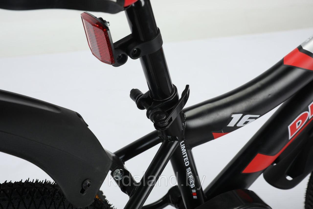 Детский велосипед Delta Sport 20'' + шлем (красно-черный) - фото 3 - id-p121676484