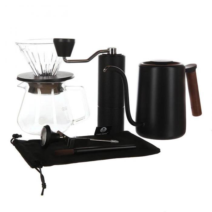 Набор для заваривания кофе Timemore C3S PourOver Set Fish Youth Black 70TGB003AA217 - фото 1 - id-p224444101