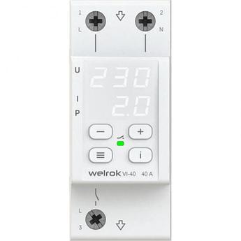 Реле контроля напряжения Welrok VI-40 White