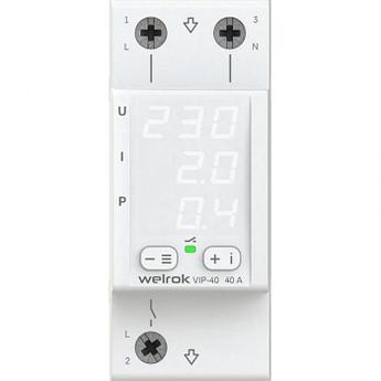 Реле контроля напряжения Welrok VIP-40 White