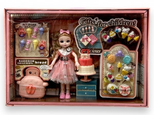 Кукла / игровой набор для девочек "Профессия кондитер" - фото 1 - id-p224444636
