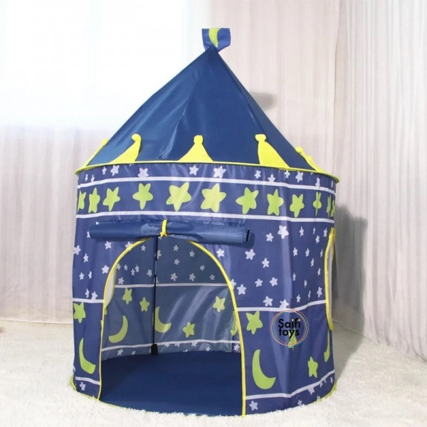 Детская игровая палатка Замок 9999, детский игровой домик, игровой шатер. РАЗНЫЕ ЦВЕТА - фото 1 - id-p224444644