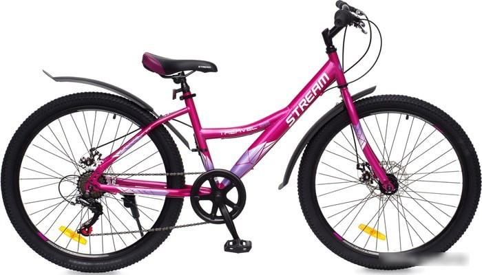 Велосипед Stream Travel 26 р.15 2021 (розовый) - фото 1 - id-p224445229