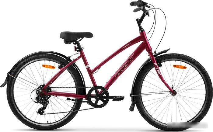 Велосипед AIST Cruiser 1.0 W р.16.5 2024 (вишневый) - фото 1 - id-p224445348