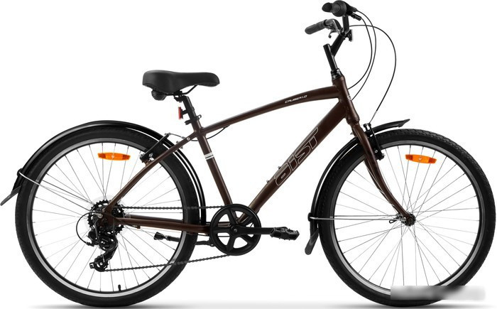 Велосипед AIST Cruiser 1.0 р.16.5 2024 (коричневый) - фото 1 - id-p224445349