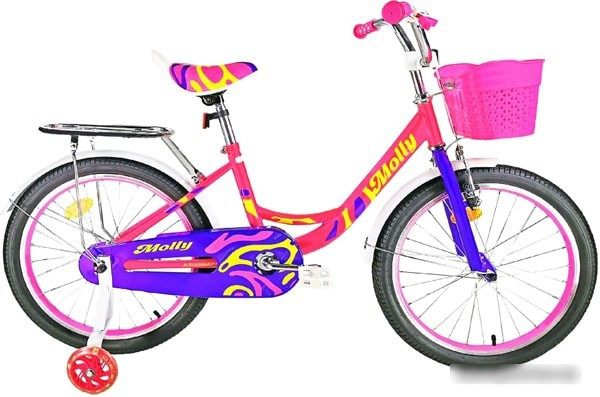 Детский велосипед Krakken Molly 16 2020 (розовый) - фото 1 - id-p224445358