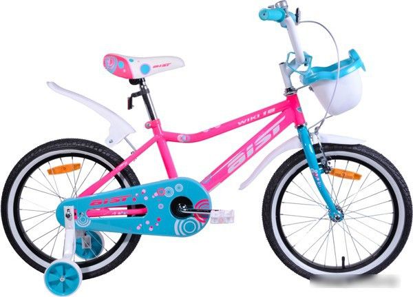 Детский велосипед AIST Wiki 18 2021 (розовый) - фото 1 - id-p224445362