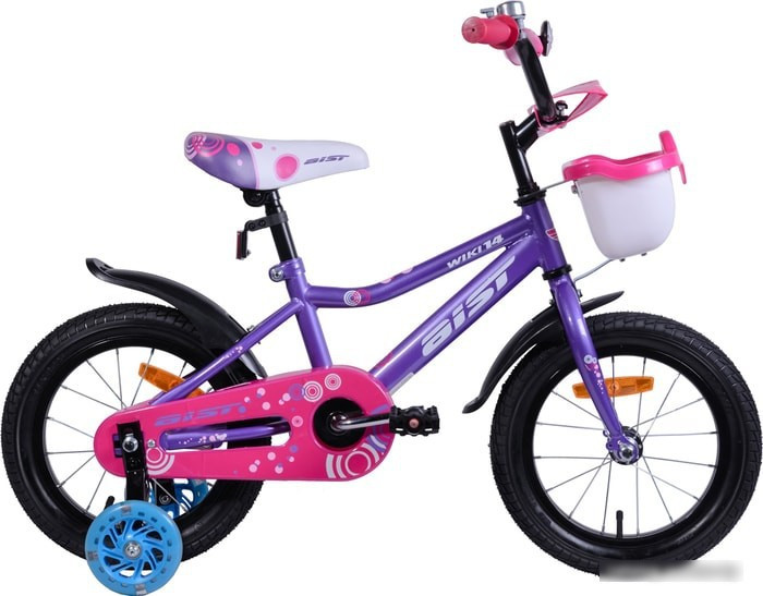 Детский велосипед AIST Wiki 14 2020 (фиолетовый) - фото 1 - id-p224445364