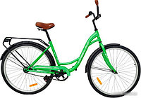 Велосипед Greenland Alice 28 2024 (зеленый)