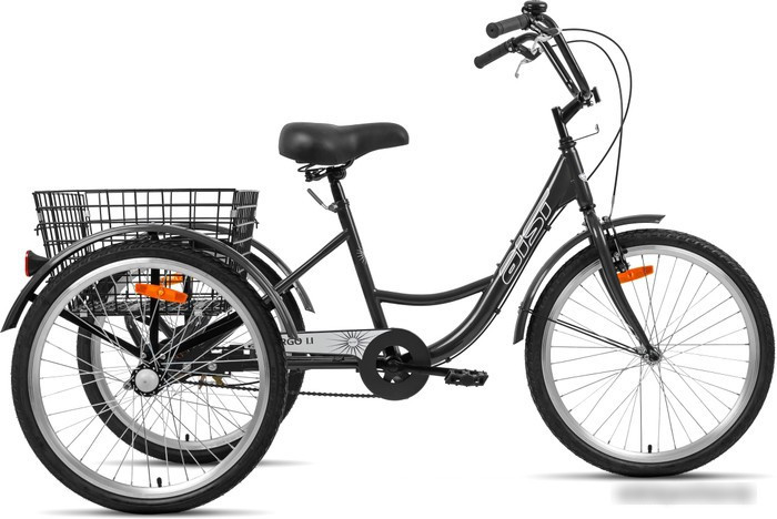 Велосипед AIST Cargo 1.1 2021 (графит) - фото 1 - id-p224445382