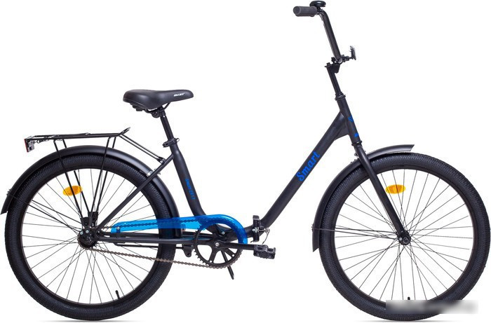 Велосипед AIST Smart 24 1.1 (черный/синий, 2017) - фото 1 - id-p224445383