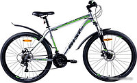 Велосипед AIST Quest Disc 26 р.13 2020 (серый/зеленый)