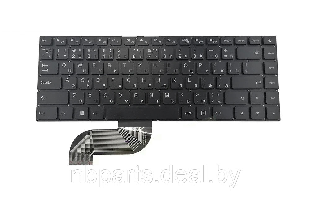 Клавиатура для ноутбука Prestigio Smartbook 141 C6, чёрная, RU - фото 1 - id-p224446045