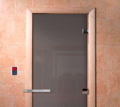 Стеклянная дверь для бани/сауны Doorwood Сумерки 190х70 - фото 3 - id-p224448518