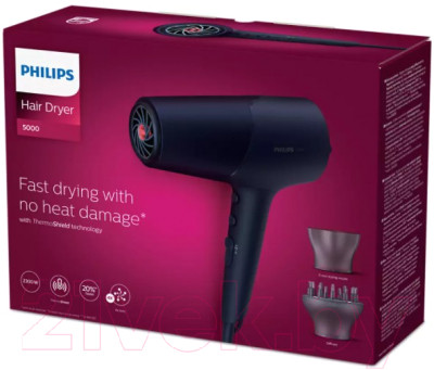 Фен Philips BHD510/00 - фото 5 - id-p224448108