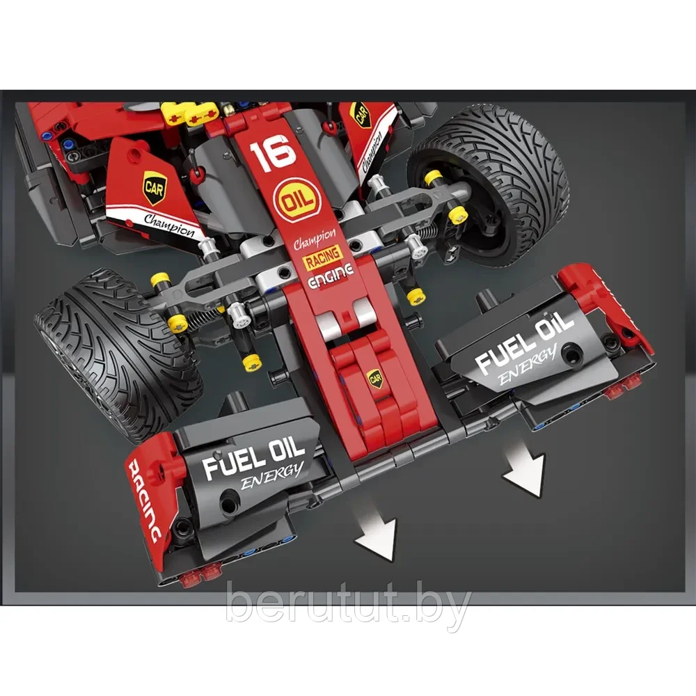Конструктор для детей гоночная машина Ferrari на пульте управления 1348 деталей - фото 5 - id-p224448826
