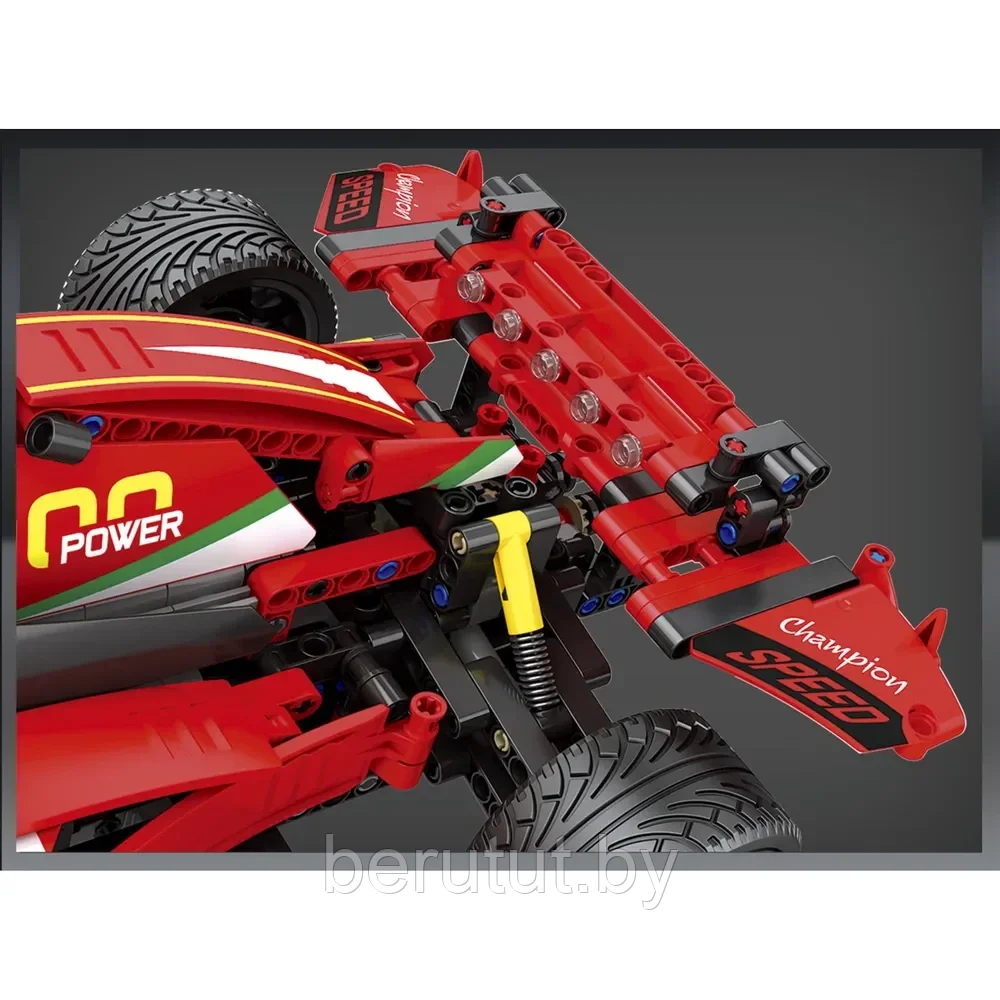 Конструктор для детей гоночная машина Ferrari на пульте управления 1348 деталей - фото 7 - id-p224448826