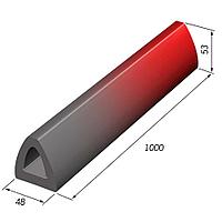 Отбойник (буфер) 48х53 мм (1 м пог)