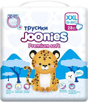 Подгузники-трусики детские Joonies Premium Soft XXL 15-20кг