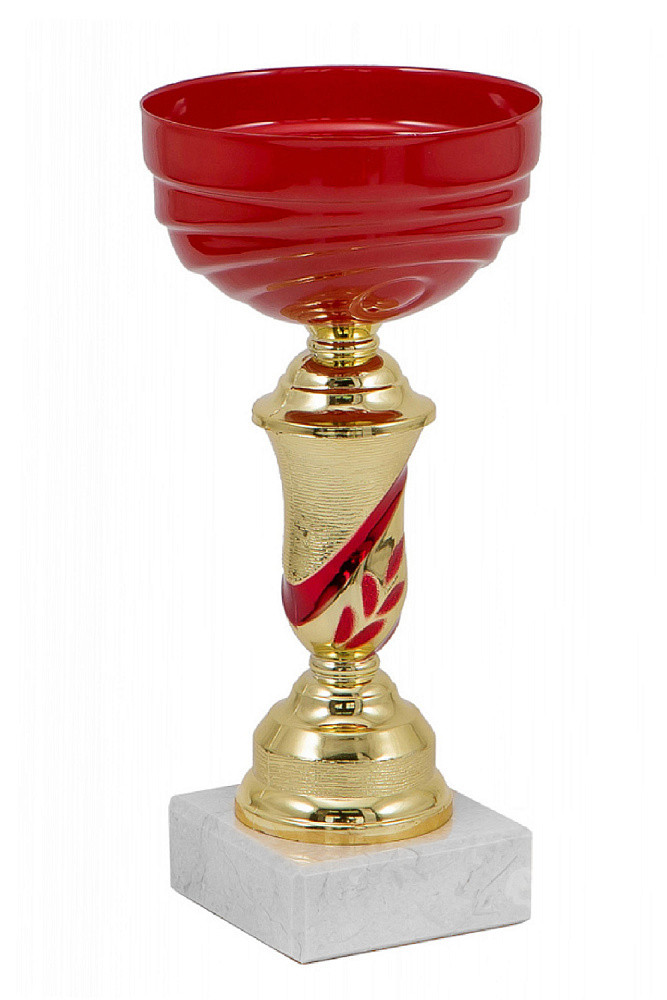 Кубок "Мак" на мраморной подставке высота 17см, чаша 8 см    арт. 017-170-80