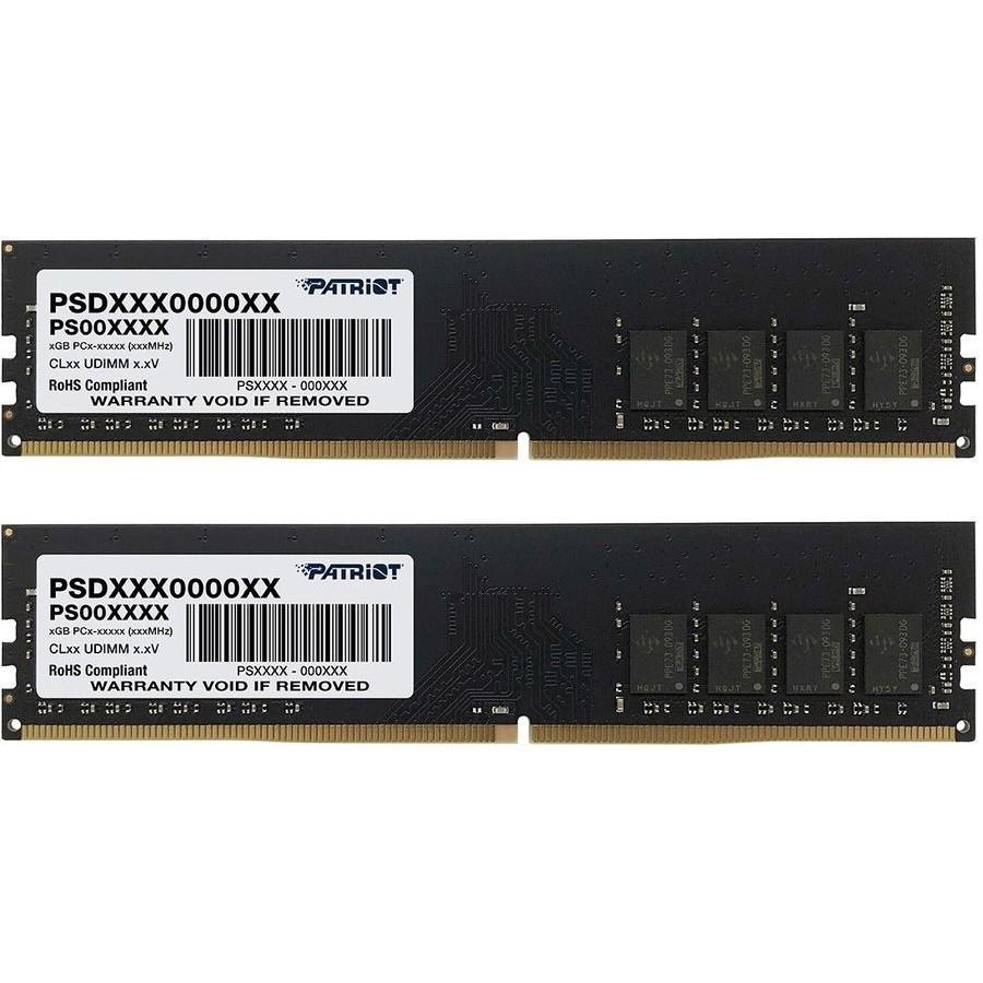 Модуль памяти Patriot Signature Line PSD416G3200K DDR4 DIMM 16Gb KIT 2*8Gb PC4-25600 CL22 - фото 1 - id-p224452890