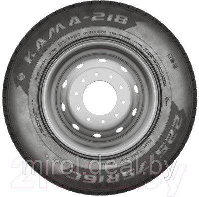 Всесезонная легкогрузовая шина KAMA 218 225/75R16C 121/120N - фото 3 - id-p224453798