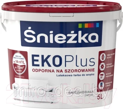 Краска Sniezka EKO Plus - фото 1 - id-p224453753