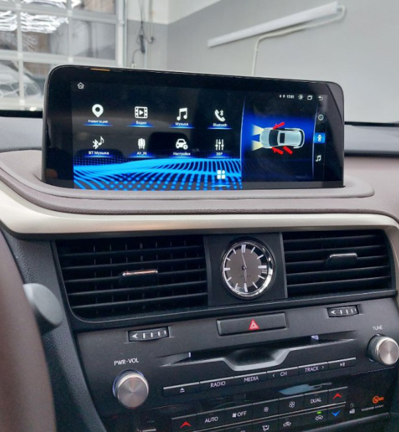 Штатная магнитола Radiola для Lexus RX IV 2019+ на Android 12 (джойстик в виде шайбы) 12.3 экран 8/128gb - фото 3 - id-p170148139