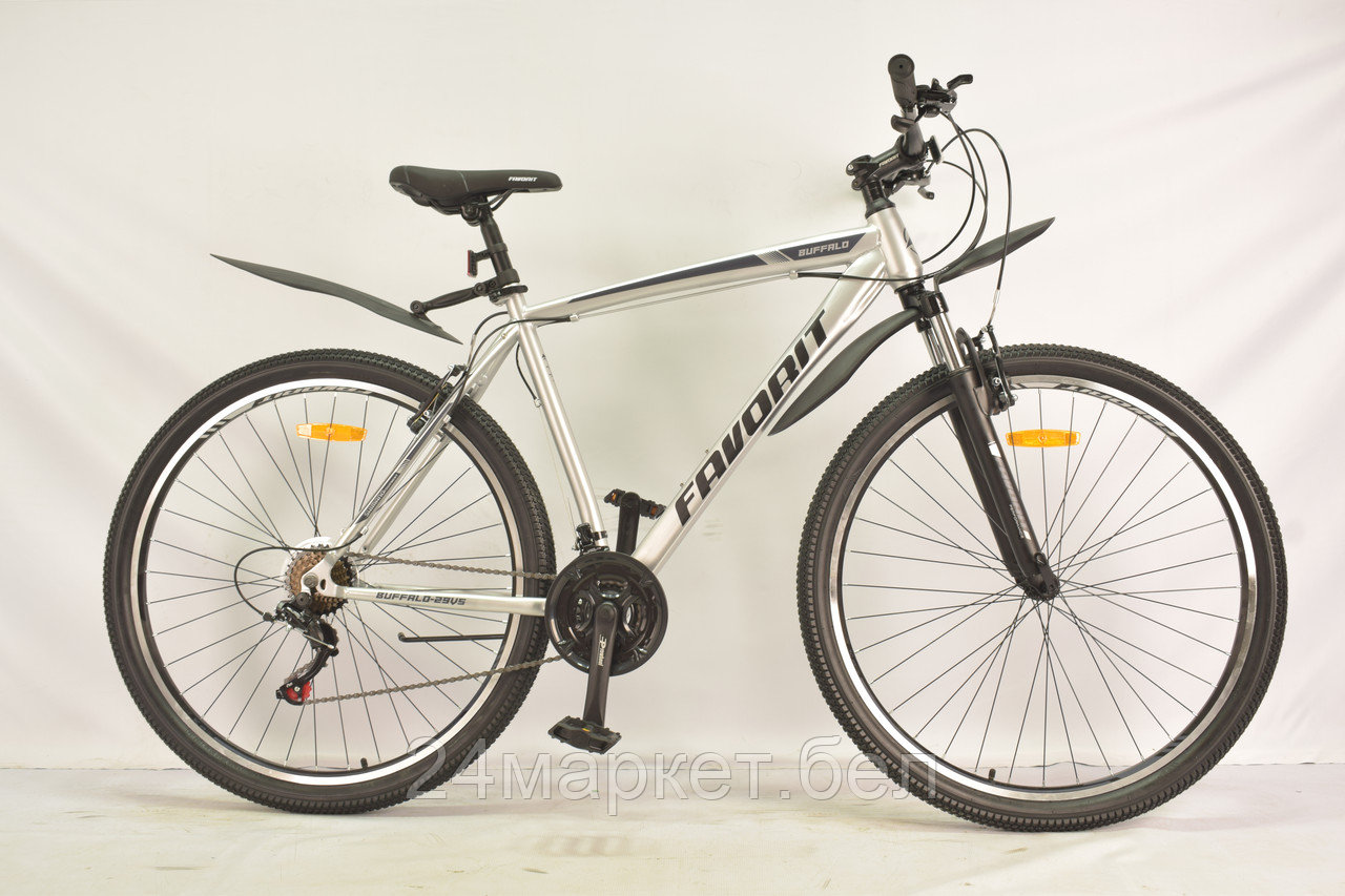 Двухколесный велосипед FAVORIT, модель BUFFALO-29VS, BUF29V21GR FAVORIT - фото 1 - id-p224454299
