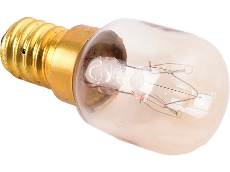 Лампа освещения духовки Gefest L15 (E14 15W 300°С, 45x20mm 55304065) - фото 2 - id-p139611168